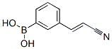 3-(3-Boronophenyl)acrylonitrile Structure,850568-53-5Structure