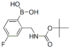 2-(N-boc-aminomethyl)-4-fluorophenylboronic acid Structure,850568-64-8Structure