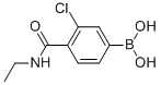 3-Chloro-4-(N-ethylcarbamoyl)benzeneboronic acid Structure,850589-40-1Structure