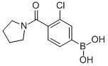 3-Chloro-4-(n-pyrrolidin-1-ylcarbonyl)benzeneboronic acid Structure,850589-51-4Structure