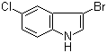 1H-indole, 3-bromo-5-chloro- Structure,85092-82-6Structure