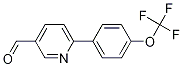 6-[4-(Trifluoromethoxy)phenyl]-3-pyridinecarboxaldehyde Structure,851069-97-1Structure