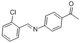 N-(2-Chlorobenzylidene)-4-acetylaniline Structure,85111-80-4Structure