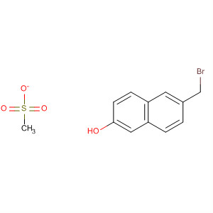 6-(Methanesulfonyloxy)naphth-2-ylmethyl bromide Structure,851124-24-8Structure