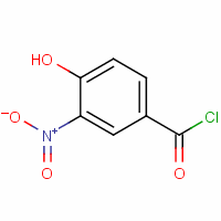 4-Hydroxy-3-nitrobenzoyl chloride Structure,85136-67-0Structure