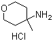 4-Methyltetrahydro-2h-pyran-4-amine hydrochloride Structure,851389-38-3Structure