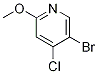 5-Bromo-4-chloro-2-methoxypyridine Structure,851607-27-7Structure