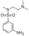 3-氨基-n-[2-(二甲基氨基)乙基]-n-甲基苯磺酰胺结构式_851652-50-1结构式