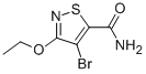 4-溴-3-乙氧基-5-异噻二唑羧胺结构式_85195-09-1结构式