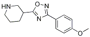 3-(3-(4-Methoxyphenyl)-1,2,4-oxadiazol-5-yl)piperidine Structure,852022-71-0Structure