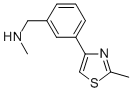 N-methyl-n-[3-(2-methyl-1,3-thiazol-4-yl) benzyl]amine Structure,852180-43-9Structure