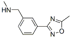 N-Methyl-N-[3-(5-methyl-1,2,4-oxadiazol-3-yl)benzyl]amine Structure,852180-71-3Structure