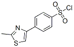 4-(2-Methyl-1,3-thiazol-4-yl)benzenesulfonyl chloride Structure,852180-73-5Structure