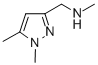 (1,5-Dimethyl-1h-pyrazol-3-ylmethyl)methylamine Structure,852227-88-4Structure