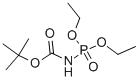 N-(tert-butoxycarbonyl)phosphoramidic acid diethyl ester Structure,85232-02-6Structure