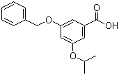 3-Benzyloxy-5-isopropoxybenzoic acid Structure,852520-53-7Structure