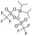 Diisopropylsilyl bis(trifluoromethanesulfonate) Structure,85272-30-6Structure