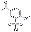 Benzenesulfonyl chloride, 5-acetyl-2-methoxy-(9ci) Structure,85276-41-1Structure