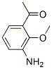 Ethanone, 1-(3-amino-2-methoxyphenyl)-(9ci) Structure,85276-71-7Structure