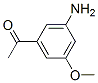 Ethanone, 1-(3-amino-5-methoxyphenyl)-(9ci) Structure,85276-72-8Structure