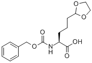 (S)-2-(benzyloxycarbonylamino)-5-(1,3-dioxolan-2-yl)pentanoic acid Structure,852822-01-6Structure