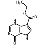 Ethyl 4,5-dihydro-4-oxo-1H-pyrrolo[3,2-d]pyrimidine-7-carboxylate Structure,853058-41-0Structure