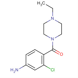 (4-氨基-2-氯-苯基)-(4-乙基哌嗪-1-基)甲酮结构式_853298-99-4结构式