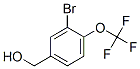 3-Bromo-4-(trifluoromethoxy)benzyl alcohol Structure,85366-65-0Structure