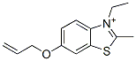 Benzothiazolium,3-ethyl-2-methyl-6-(2-propenyloxy)-(9ci) Structure,854125-45-4Structure