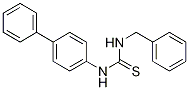 1-Benzyl-3-(biphenyl-4-yl)thiourea Structure,854644-24-9Structure