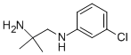 N-(2-Amino-2-methylpropyl)-N-(3-chlorophenyl)amine Structure,854650-27-4Structure