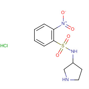 1-(2-Nitro-benzenesulfonyl)-pyrrolidin-3-ylamine hydrochloride Structure,854750-90-6Structure