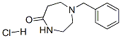 1-Benzyl-1,4-diazepan-5-one(hcl) Structure,854828-86-7Structure