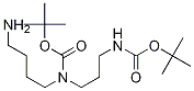 N-(4-氨基丁基)-N-[3-[[(1,1-二甲基乙氧基)羰基]氨基]丙基]氨基甲酸1,1-二甲基乙酯结构式_85503-20-4结构式