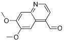 6,7-Dimethoxy-4-quinolinecarboxaldehyde Structure,855167-99-6Structure