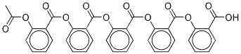 2-[[2-[[2-(Acetyloxy)benzoyl]oxy]benzoyl]oxy]benzoic acid 2-[(2-carboxyphenoxy)carbonyl]phenyl ester Structure,85531-19-7Structure