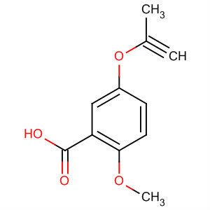 2-Methoxy-5-(prop-2-ynyloxy)benzoic acid Structure,85608-01-1Structure