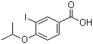 3-Iodo-4-isopropoxybenzoic acid Structure,856167-47-0Structure