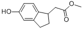 Methyl 2-(5-hydroxyindan-1-yl)acetate Structure,856169-08-9Structure