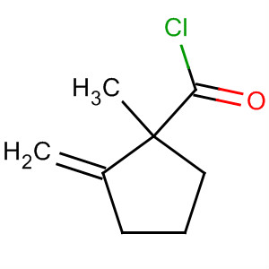 Cyclopentanecarbonyl chloride, 1-methyl-2-methylene-(9ci) Structure,85620-37-7Structure