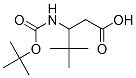 3-N-boc-amino-4,4-dimethyl pentanoic acid Structure,856417-59-9Structure