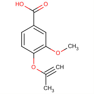 3-Methoxy-4-(prop-2-ynyloxy)benzoic acid Structure,85680-64-4Structure