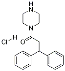 1-(3,3-Diphenylpropionyl)piperazine hydrochloride Structure,856841-75-3Structure