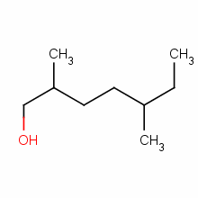 2,5-二甲基-1-庚醇结构式_85712-05-6结构式