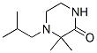 (9ci)-3,3-二甲基-4-(2-甲基丙基)-哌嗪酮结构式_85712-24-9结构式