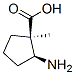 Cyclopentanecarboxylic acid, 2-amino-1-methyl-, cis-(9ci)Structure,85726-00-7Structure Cyclopentanecarboxylic acid, 2-amino-1-methyl-, cis-(9ci) Structure,85726-00-7Structure