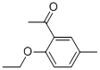 1-(2-Ethoxy-5-methyl-phenyl)-ethanone Structure,857277-13-5Structure