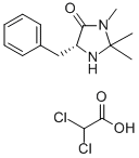 (5R)-(+)-2,2,3-三甲基-5-苄基-4-咪唑啉酮二氯乙酸结构式_857303-87-8结构式