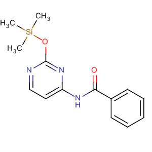 N-(2-((trimethylsilyl)oxy)pyrimidin-4-yl)benzamide Structure,85743-99-3Structure