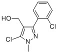 5-Chloro-3-(2-chlorophenyl)-1-methyl-1h-pyrazole-4-methanol Structure,857640-49-4Structure